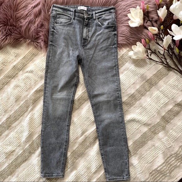 ZARA▪️NWOT Sculpt Ultra High Rise Skinny Jeans. 8